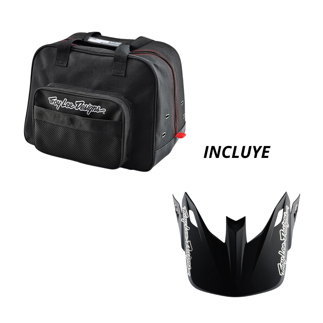 Cascos Troy  Lee Designs SE5 de Carbon MIPS Moto