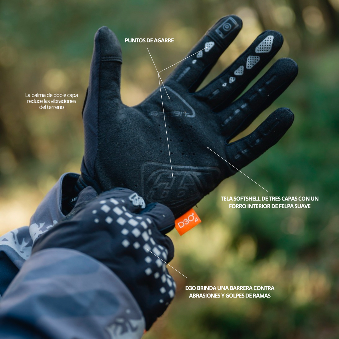 Guantes Troy Lee Designs Gambit D3O