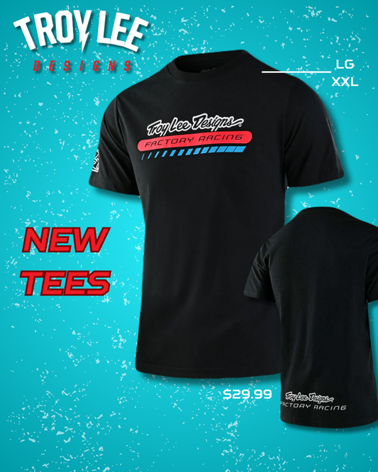 Camisetas Troy Lee Designs FACTORY RACING y Demon Tall Boy