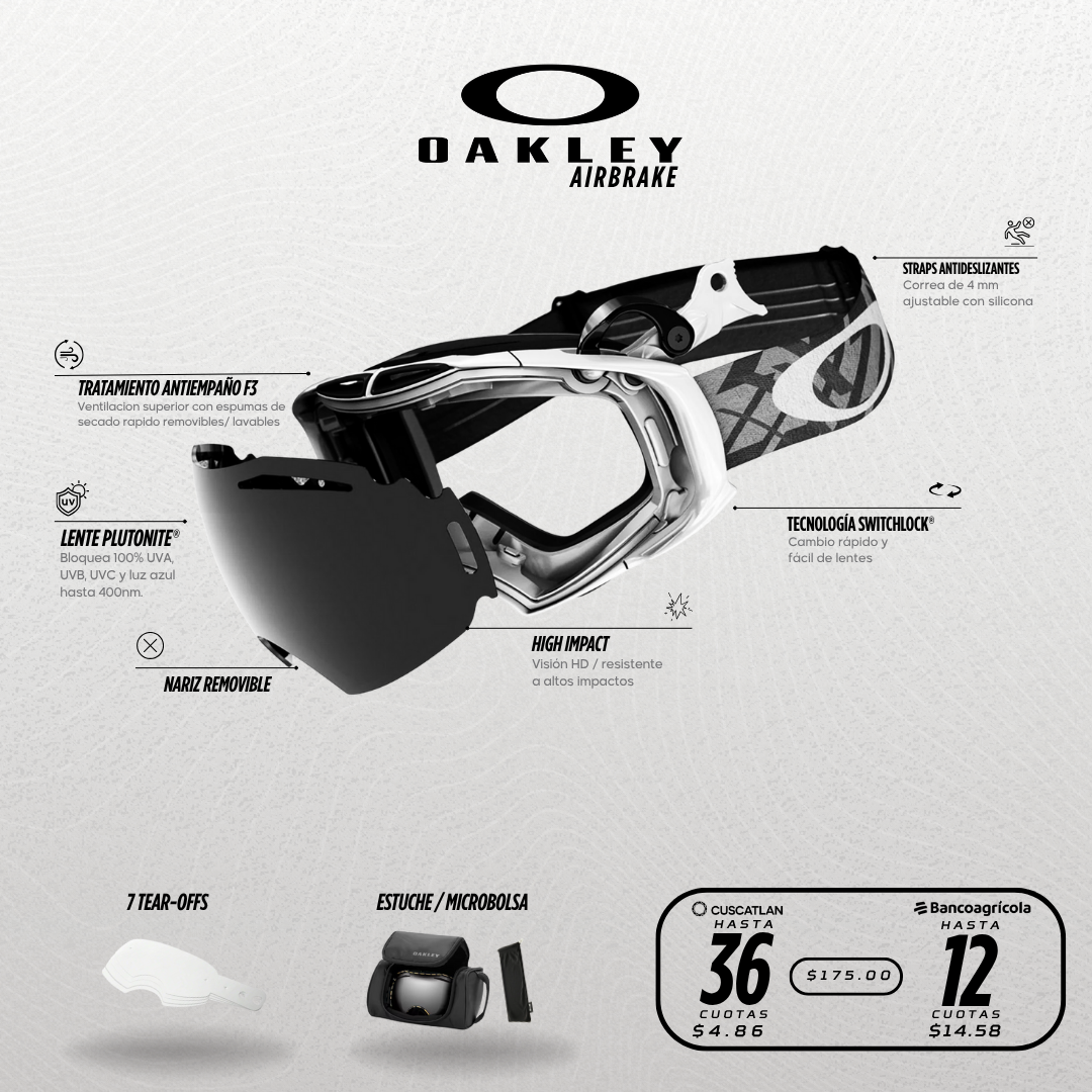 Goggles Oakley x Troy Lee Designs Airbrake MTB Signature