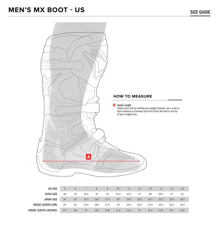 Botas Alpinestars Tech 3 Blk/White