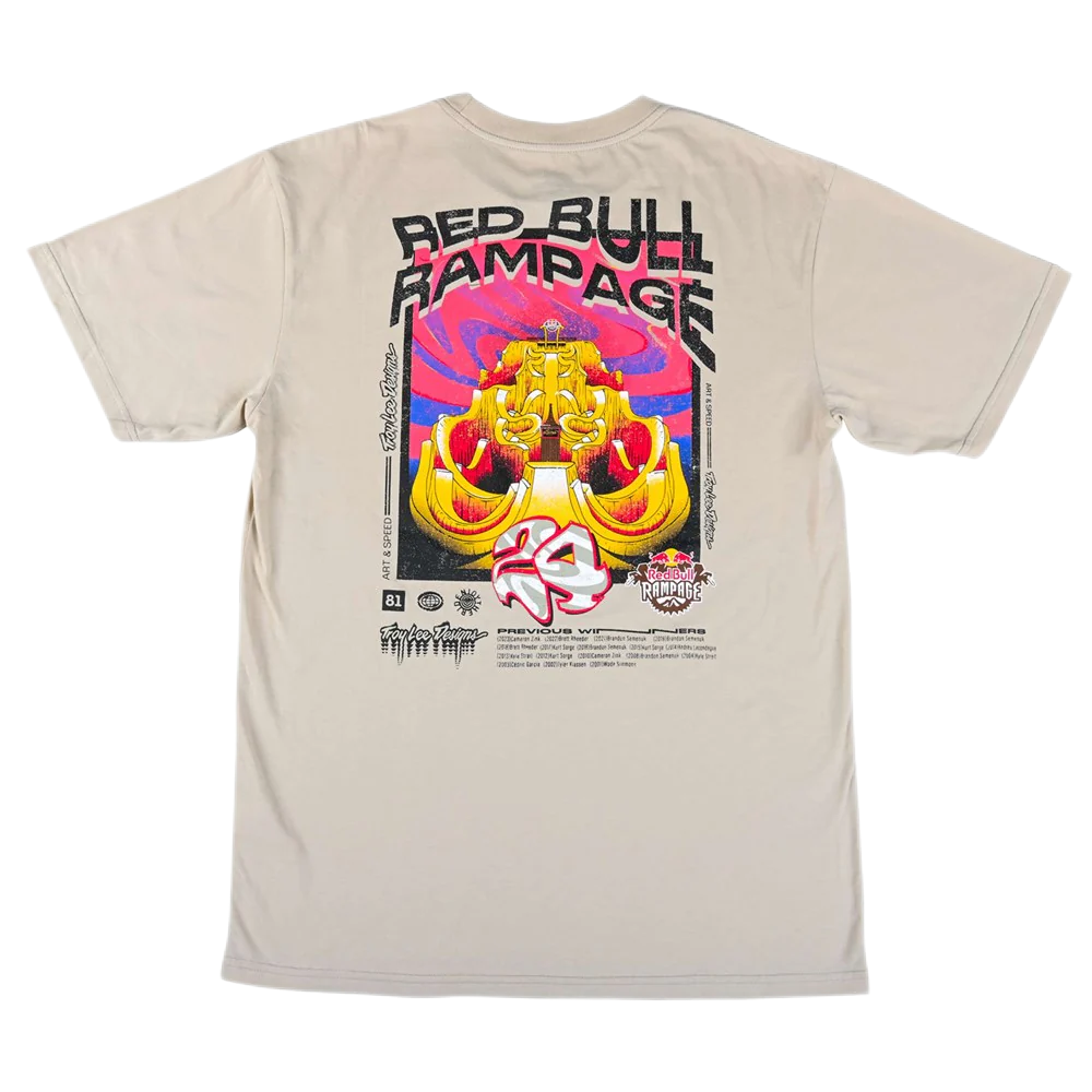 Camisetas Redbull Rampage x Troy Lee Designs Altered Reality 2024