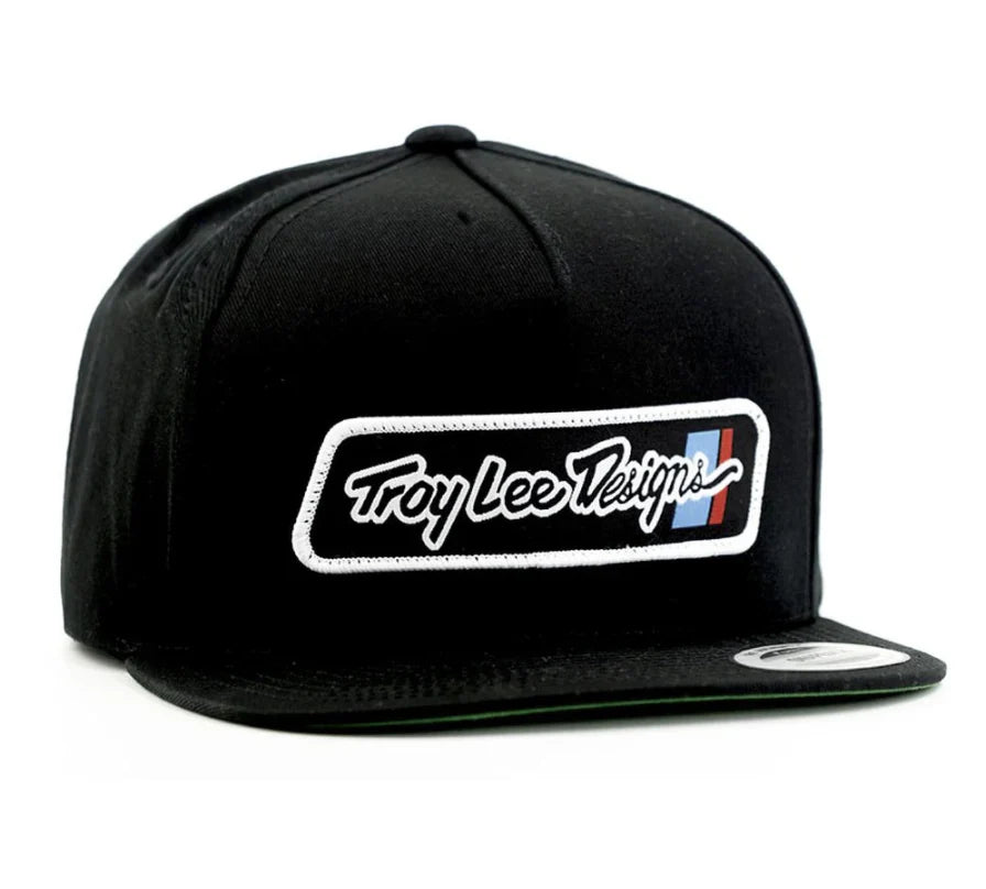 Gorra Troy Lee Designs Flat Go Faster Blk Snapback