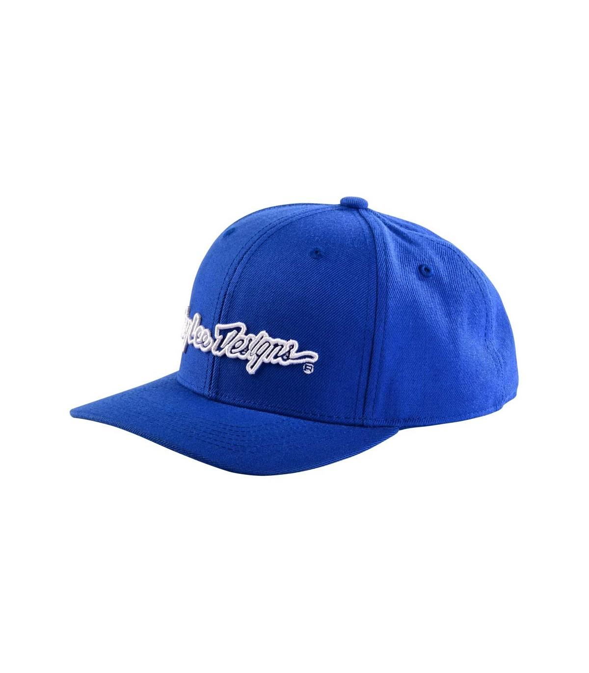 Gorra Troy Lee Designs Signature Blk/Blue