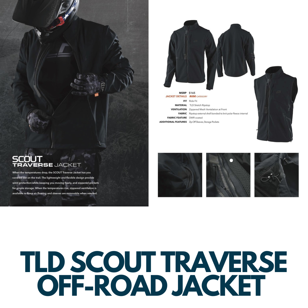 Chaquetas Offroad Troy Lee Designs Scout Traverse BLK