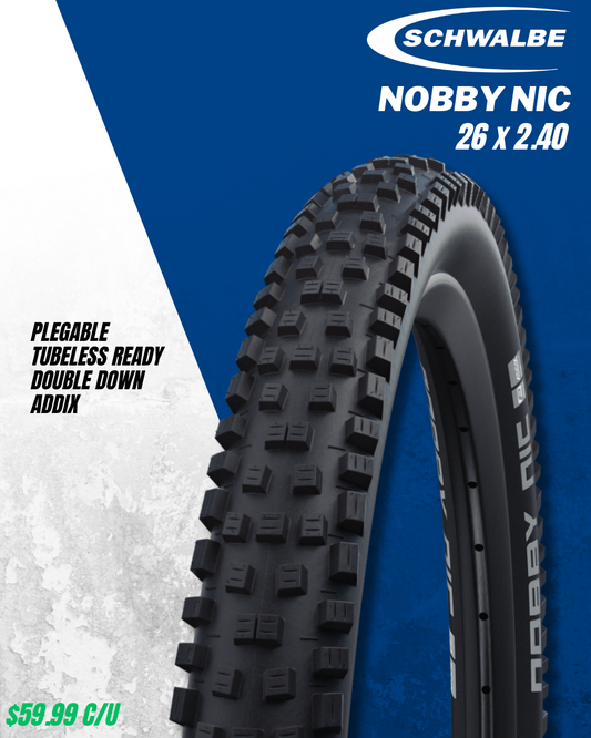 Llantas Schwalbe Nobby Nic 26x2.40 DD TBR