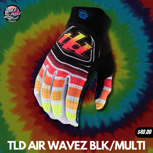 Guantes Troy Lee Designs Air 2024 Wavez Blk/Multi