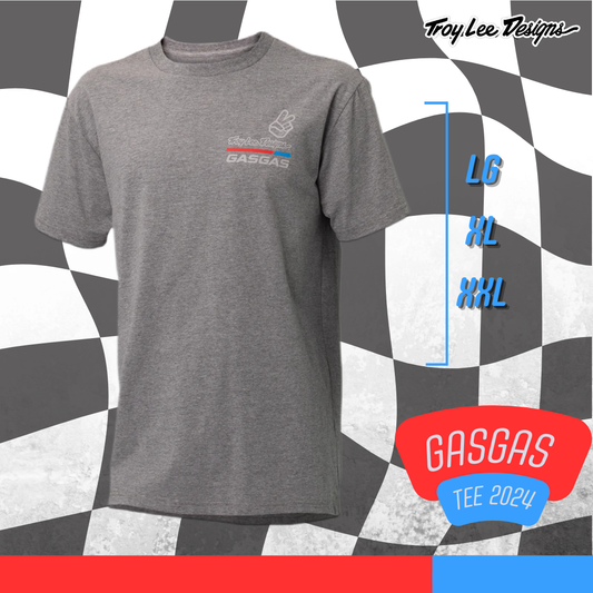Camisetas Troy Lee Designs GasGas Team Heather 2024