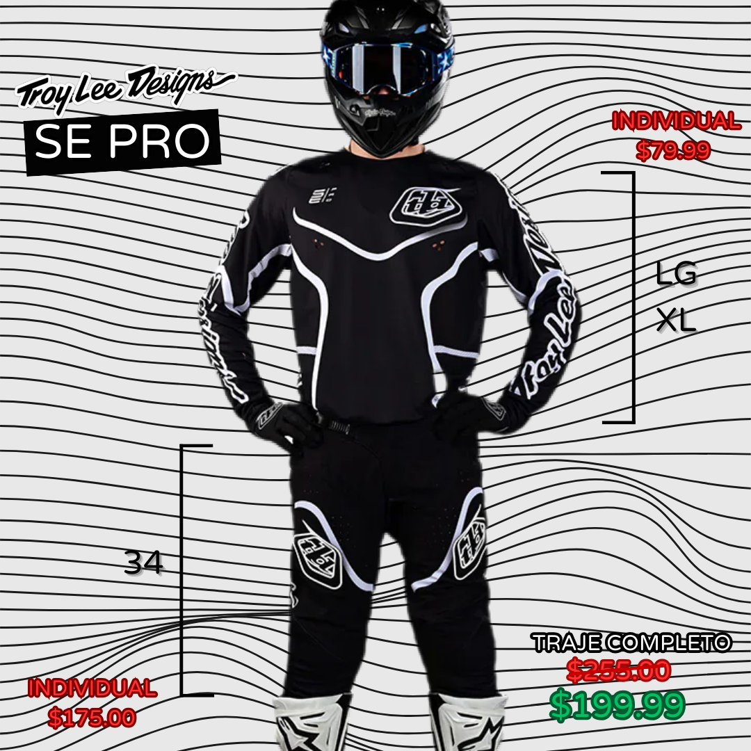 Traje SE PRO Troy Lee Designs Radian Blk