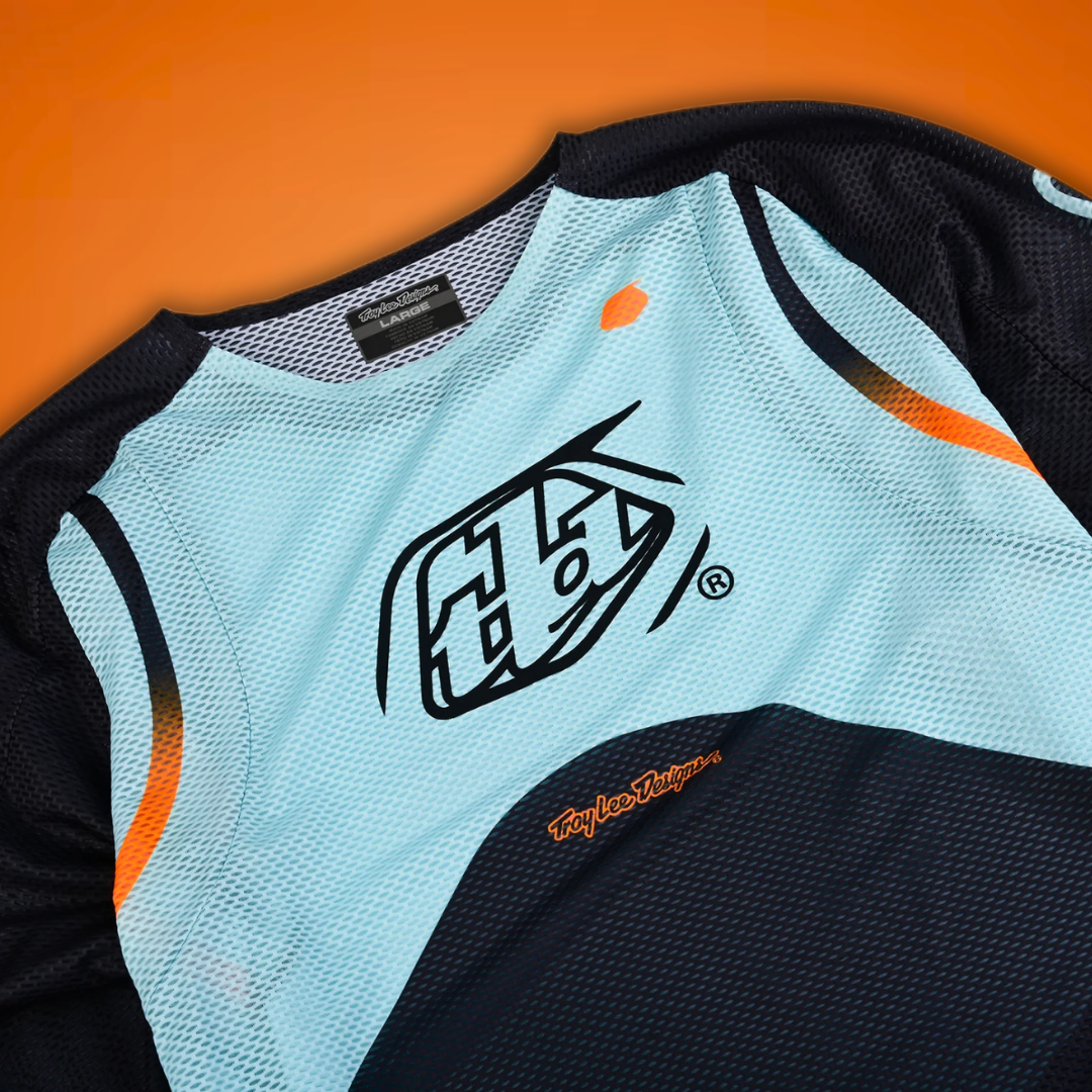 Trajes Troy Lee Designs SE PRO AIR Phantom 2024 Pinned Aqua