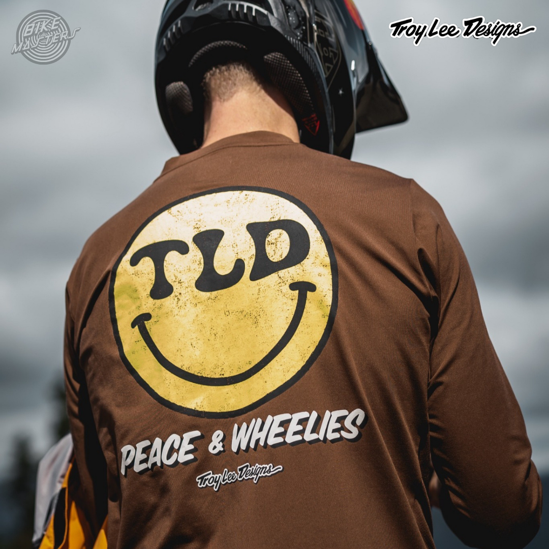 Riding Tees Troy Lee Designs Ruckus 2024 Wheelies Chocolate