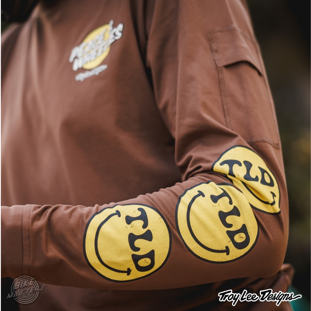 Riding Tees Troy Lee Designs Ruckus 2024 Wheelies Chocolate