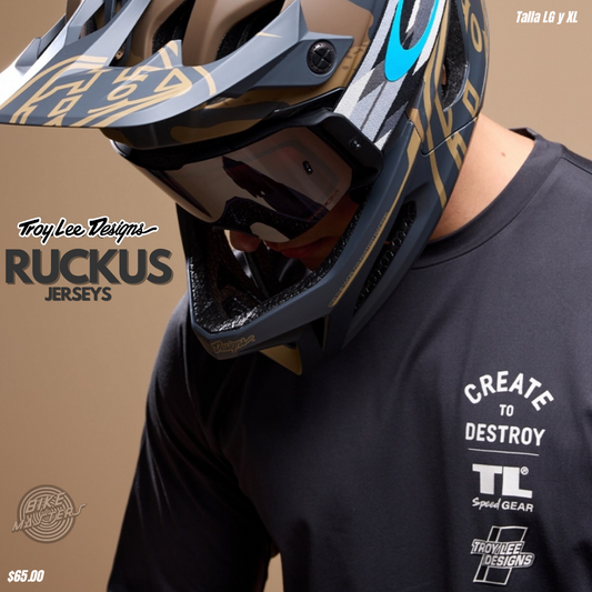 Riding Tees Troy Lee Designs Ruckus 2024 Create to Destroy