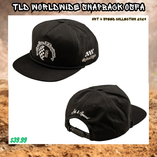 Gorra Troy Lee Designs Worldwide Snapback OSFA 2024