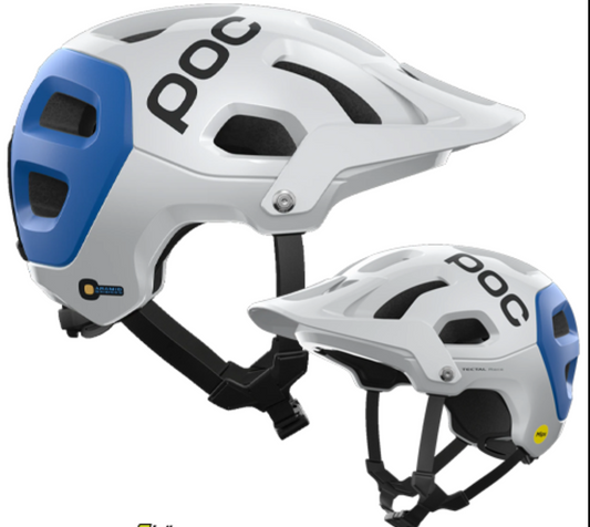 Casco POC Tectal Race Mips White/Opal Blue