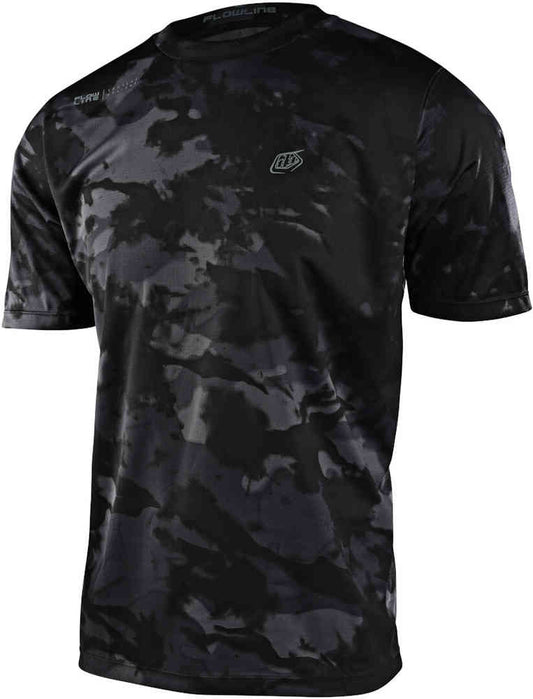 Jerseys TLD Manga Corta Flowline Covert Blk