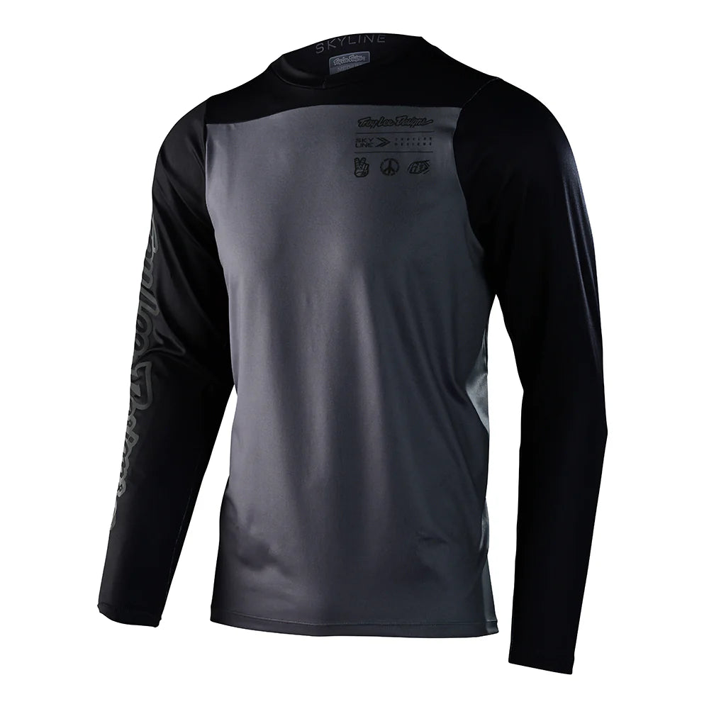 Jersyeys LS TLD Skyline Mono Charcoal