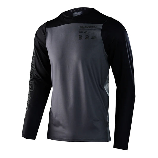 Jersyeys LS TLD Skyline Mono Charcoal