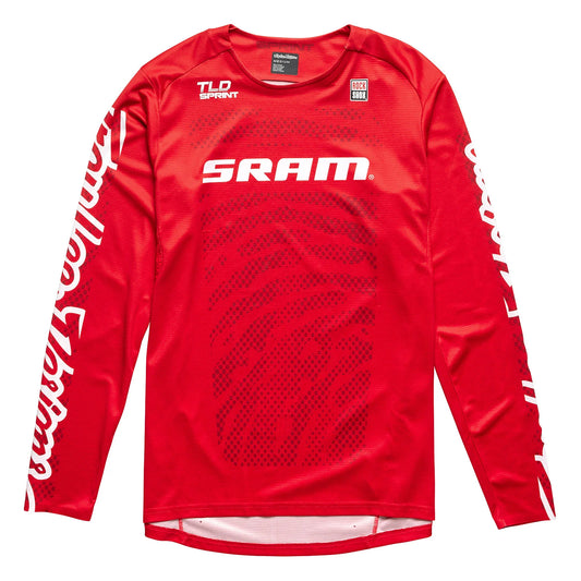 Jerseys Troy Lee Designs LS Sprint SRAM Roots Red 2024
