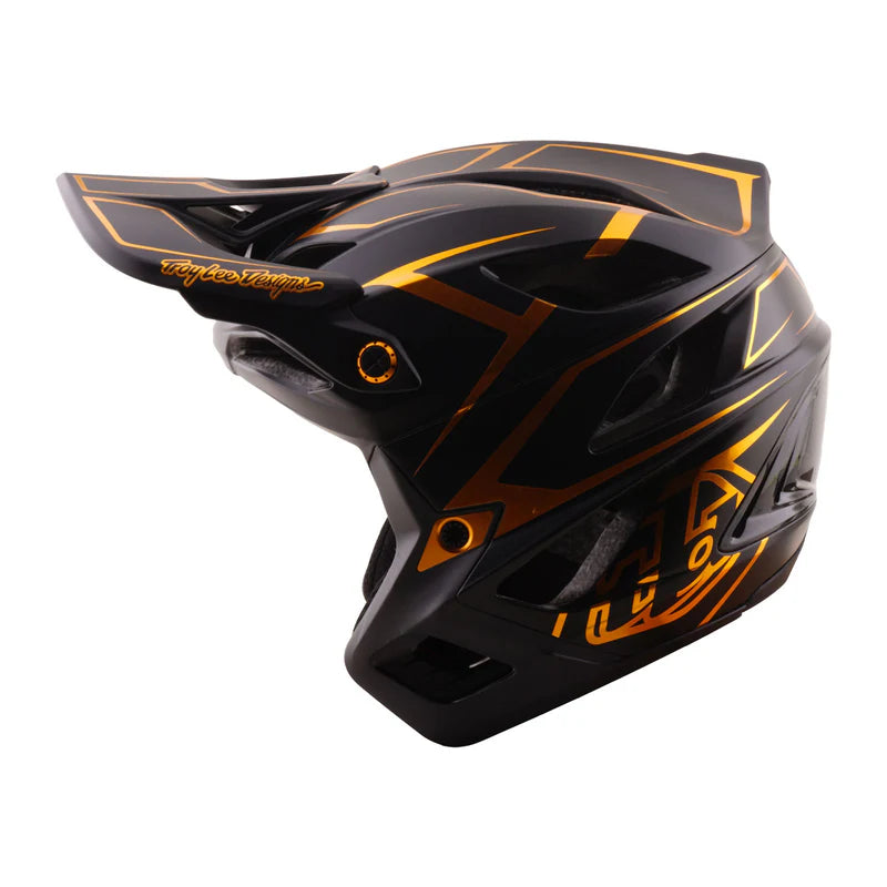 Casco 3/4 Stage Stunt MIPS Abierto 2026 Pinstripe Gold para MTB