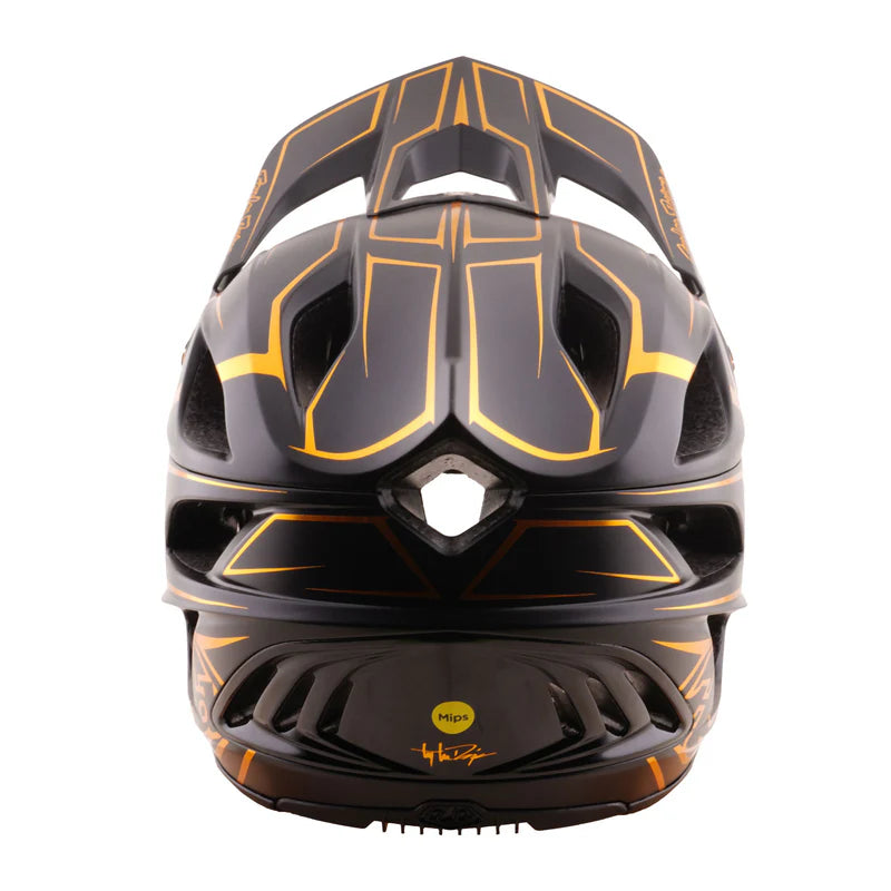Casco 3/4 Stage Stunt MIPS Abierto 2026 Pinstripe Gold para MTB