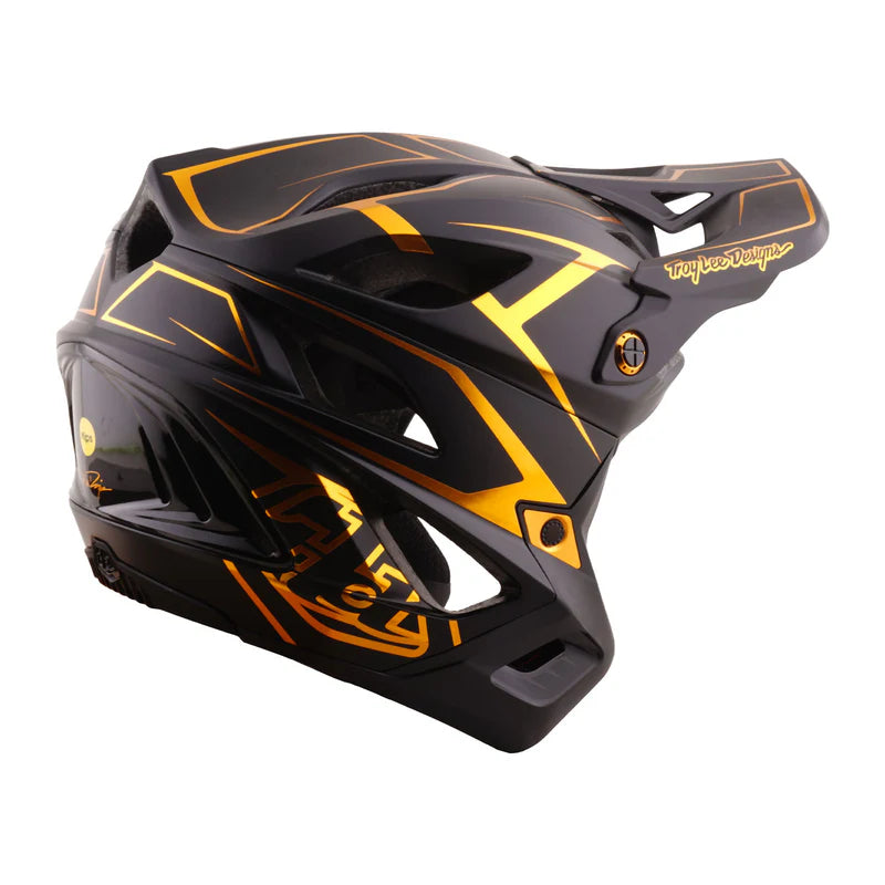 Casco 3/4 Stage Stunt MIPS Abierto 2026 Pinstripe Gold para MTB