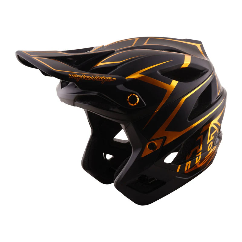 Casco 3/4 Stage Stunt MIPS Abierto 2026 Pinstripe Gold para MTB