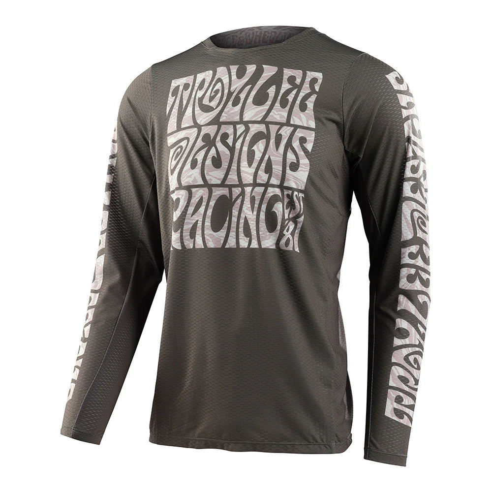 Jerseys LS TLD GP PRO AIR Manic Monda Green