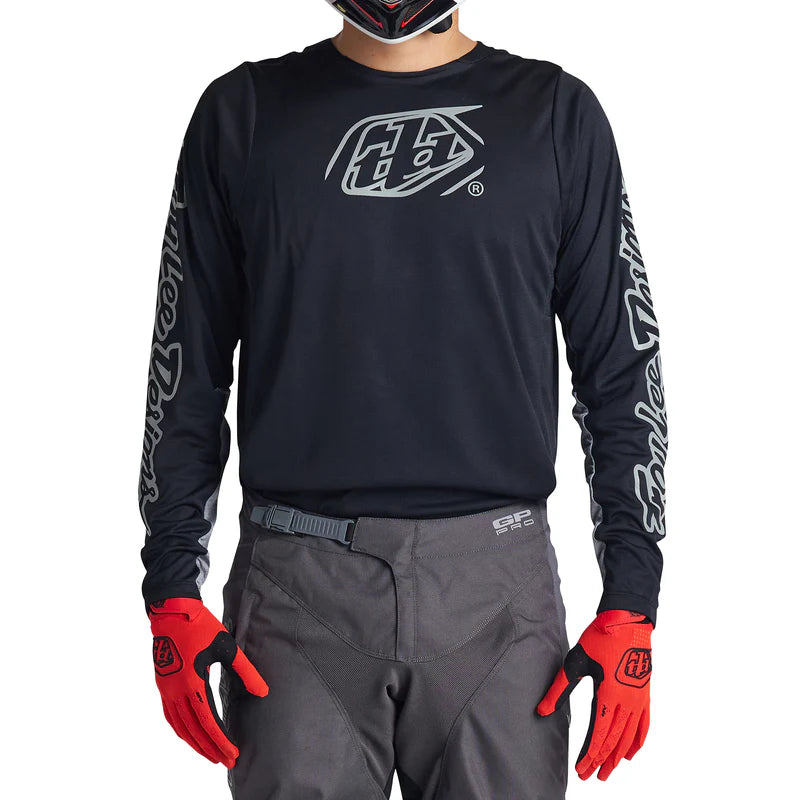 Jersey Troy Lee Designs GP PRO Icon Blk/Gray
