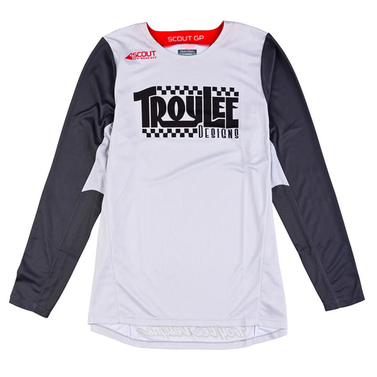 Jerseys Troy Lee Designs Scout GP 2024 BIG LEE FOG GRAY/RED