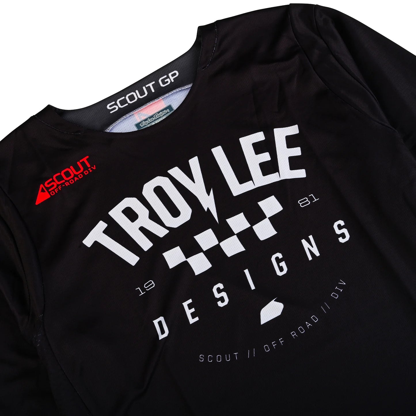 Jerseys Troy Lee Designs SCOUT GP RIPPER BLK/RED