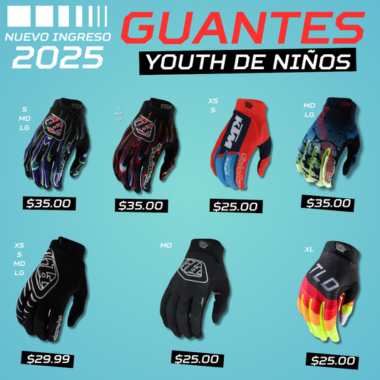 Guantes Troy Lee Designs Youth de niños