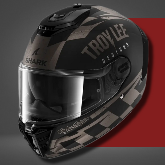 Casco Fullface Troy lee Designs x Shark Helmets edicion limitada Spartan RS Raceshop Mate