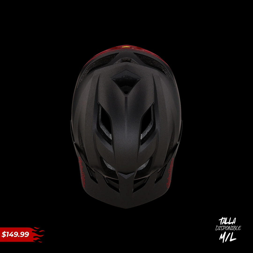 Cascos abiertos Troy Lee Designs Flowline SE Blk/Red