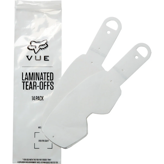 Tear-Offs  Laminados Fox Racing compatibles con VUE 14 pack