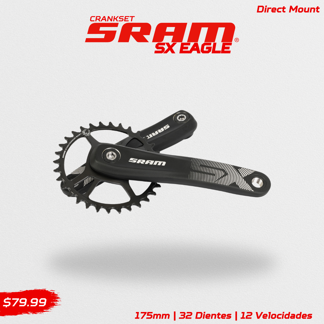 Crankset SRAM SX Eagle (Bielas)