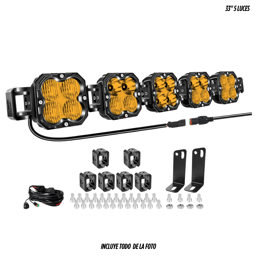 Barra de luces Antiniebla Ambar Skyworld para Offroad