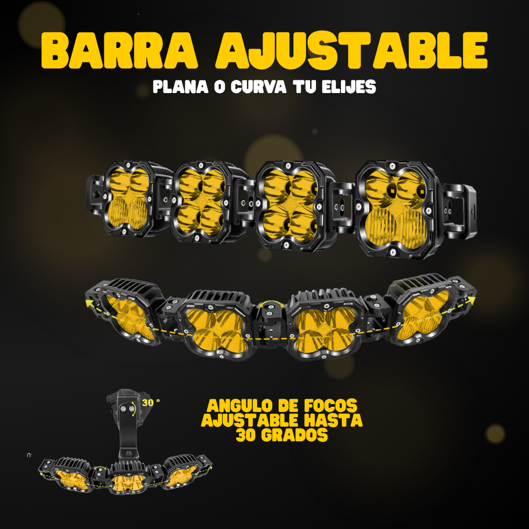 Barra de luces Antiniebla Ambar Skyworld para Offroad