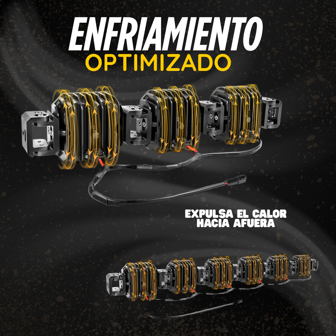Barra de luces Antiniebla Ambar Skyworld para Offroad