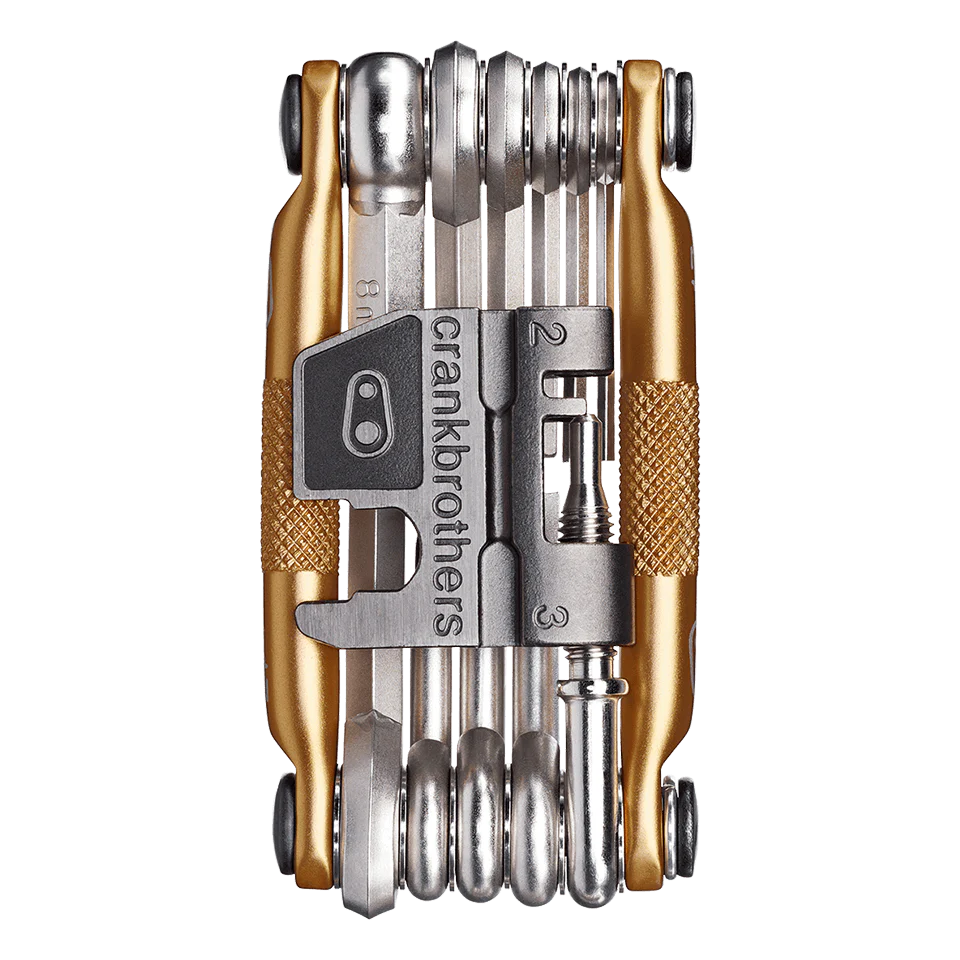 Herramienta Crankbrothers M-17 Dorada