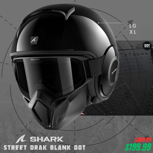 Casco Shark Street Drak Jet