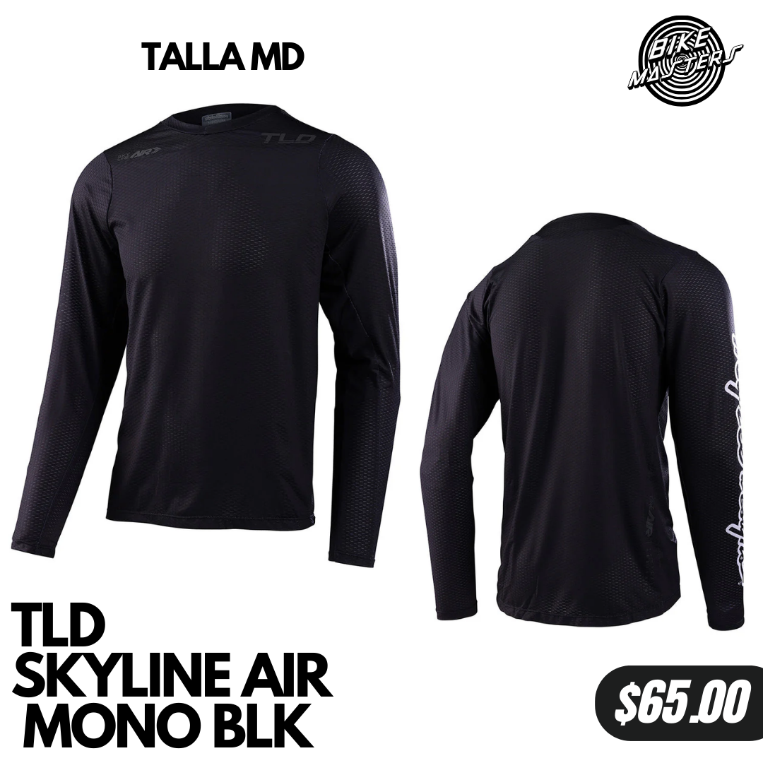 Jerseys LS TLD Skyline Air Mono Black