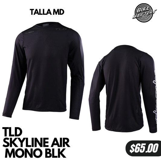 Jerseys LS TLD Skyline Air Mono Black