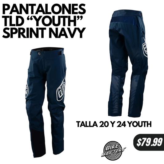 Pantalones TLD YOUTH Sprint Navy