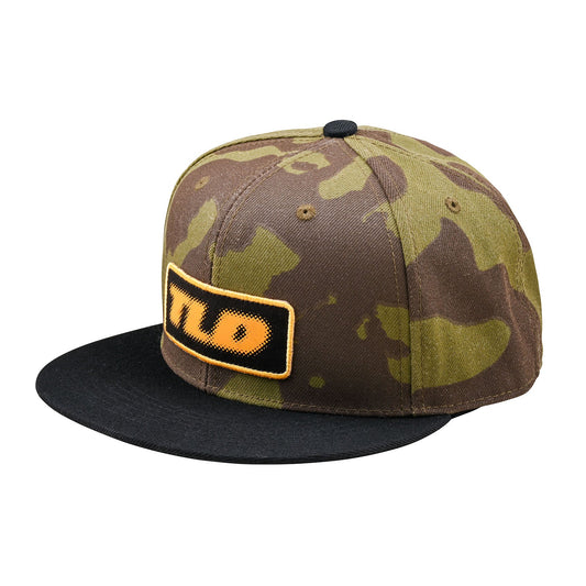 Gorra TLD 2025 Flat Bill Snapback Fade Out Olive Camo