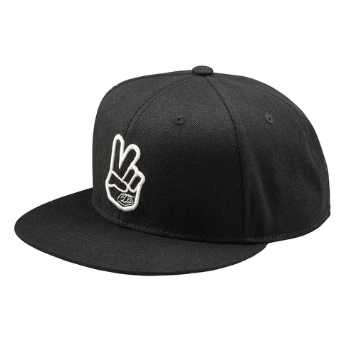 Gorra TLD 2025 Flat Bill Snapback Peace Black