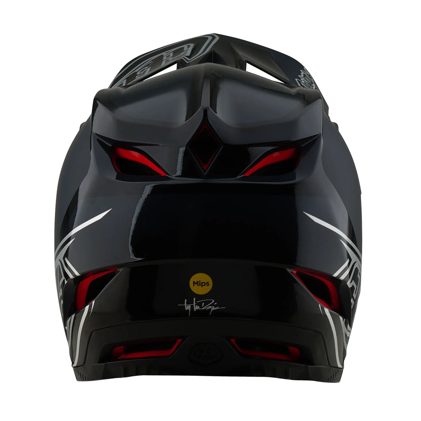 Casco Troy Lee Designs Fullface D4 Shadow Poliacrilito