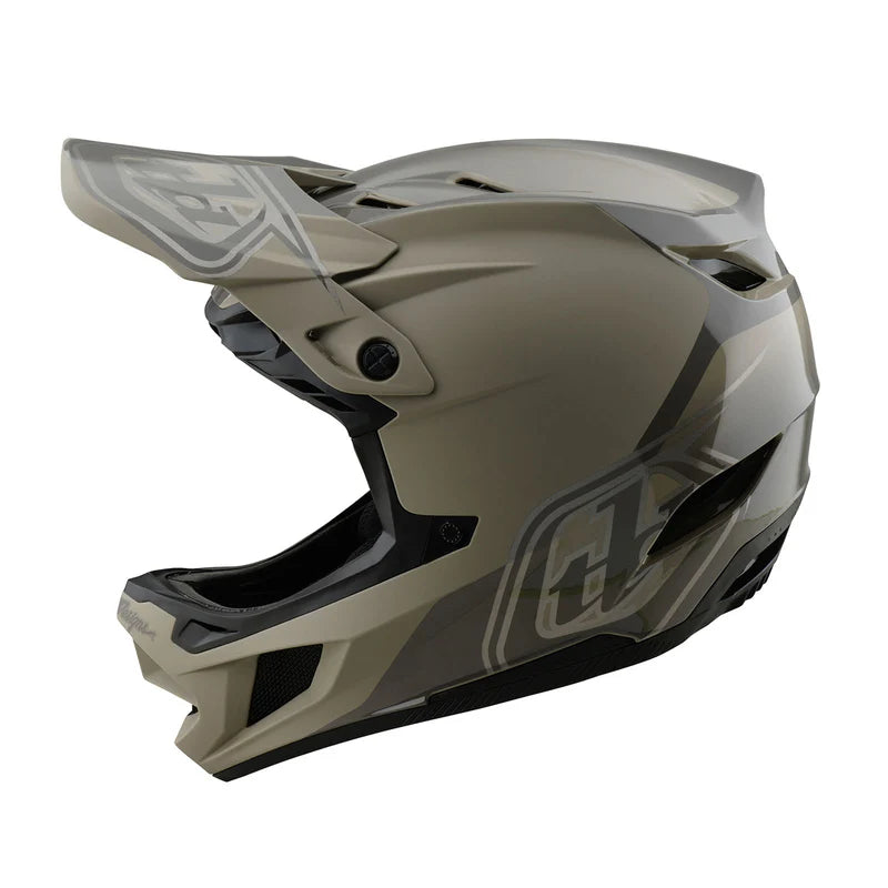 Casco Fullface Troy Lee Designs D4 Shadow Timber Polyacrilite para DH/BMX
