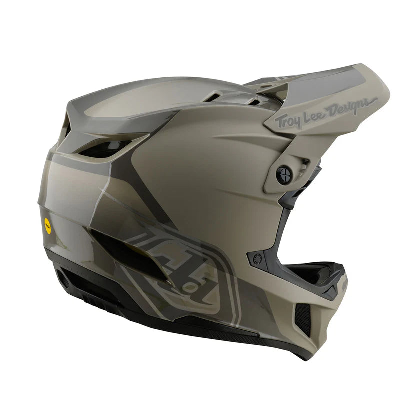 Casco Fullface Troy Lee Designs D4 Shadow Timber Polyacrilite para DH/BMX