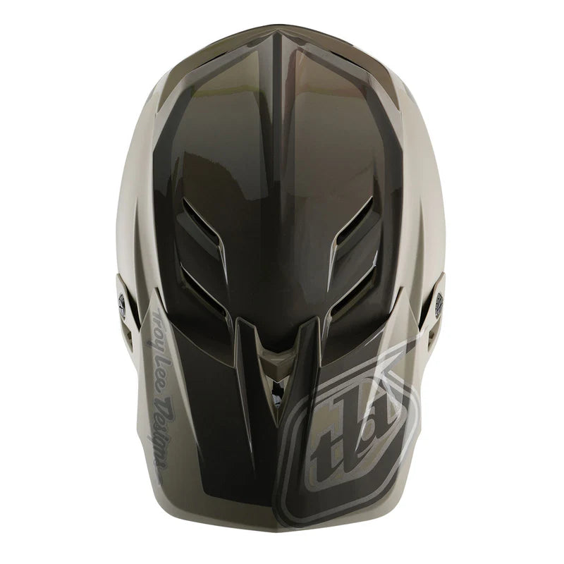 Casco Fullface Troy Lee Designs D4 Shadow Timber Polyacrilite para DH/BMX